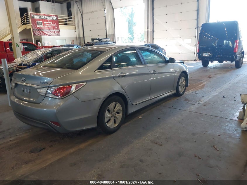 2014 HYUNDAI SONATA HYBRID VIN: KMHEC4A4XEA113716