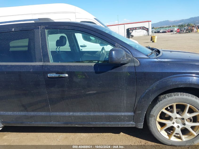 2011 Dodge Journey R/T VIN: 3D4PH6FG3BT550977 Lot: 40488931