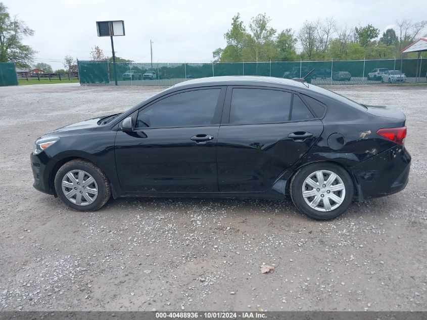 2021 Kia Rio S VIN: 3KPA24AD8ME382640 Lot: 40488936