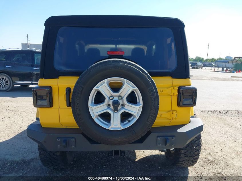 2021 Jeep Wrangler Sport S 4X4 VIN: 1C4GJXAN1MW751206 Lot: 40488974