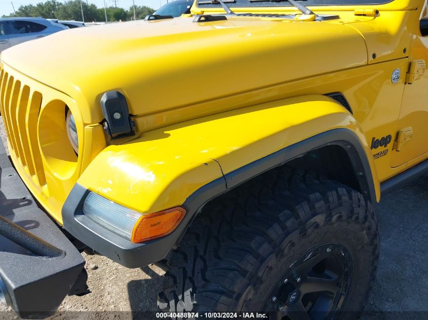 2021 Jeep Wrangler Sport S 4X4 VIN: 1C4GJXAN1MW751206 Lot: 40488974