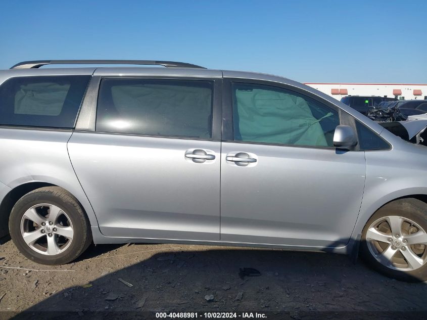 2015 Toyota Sienna Le VIN: 5TDKK3DC2FS553179 Lot: 40488981