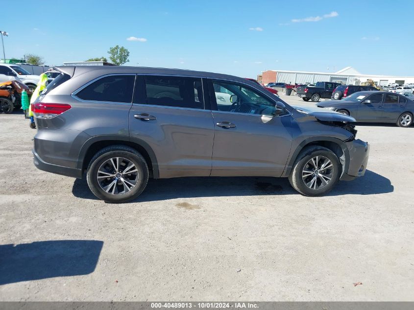 2017 Toyota Highlander Le VIN: 5TDZARFH8HS030037 Lot: 40489013