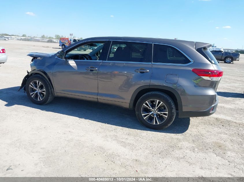 2017 Toyota Highlander Le VIN: 5TDZARFH8HS030037 Lot: 40489013