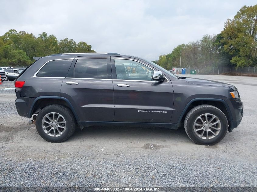 2015 Jeep Grand Cherokee Limited VIN: 1C4RJFBG9FC205910 Lot: 40489032