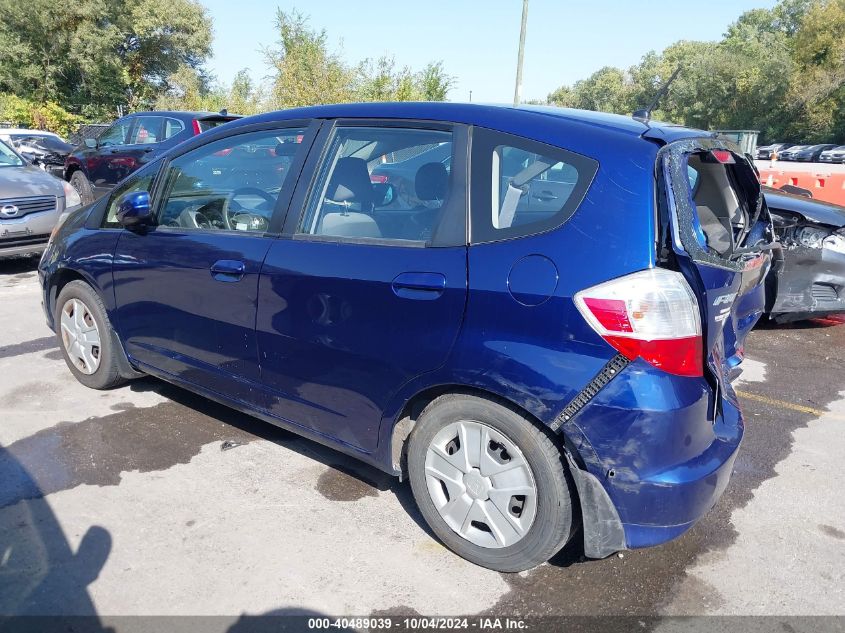 JHMGE8H38DC030105 2013 Honda Fit