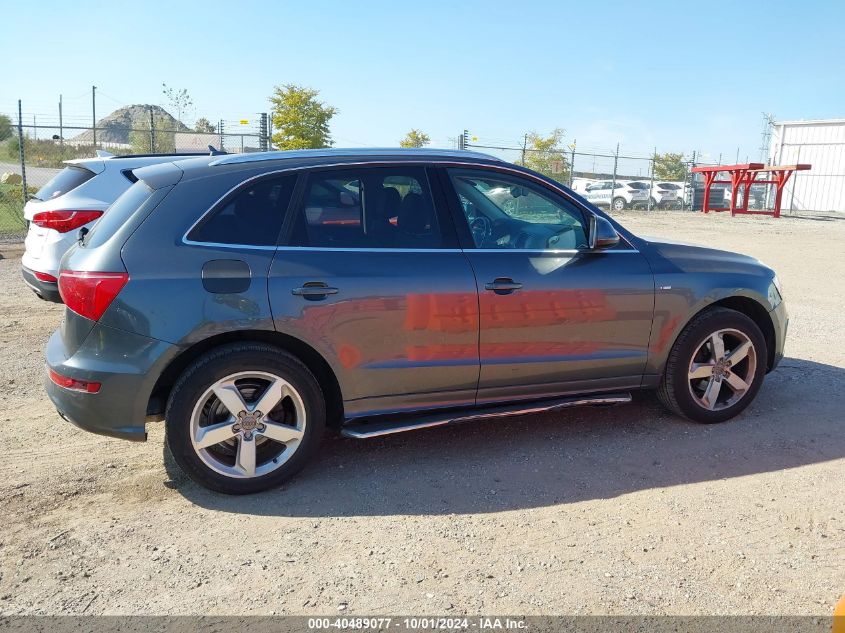 2012 Audi Q5 3.2 Premium Plus VIN: WA1DKAFP4CA133732 Lot: 40489077