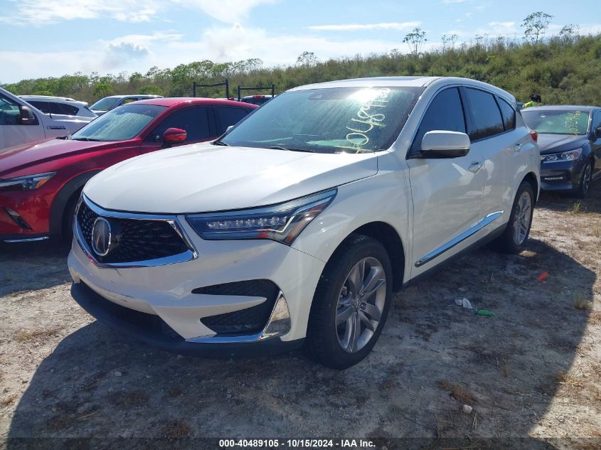 2019 Acura Rdx Advance Package VIN: 5J8TC1H7XKL002188 Lot: 40489105