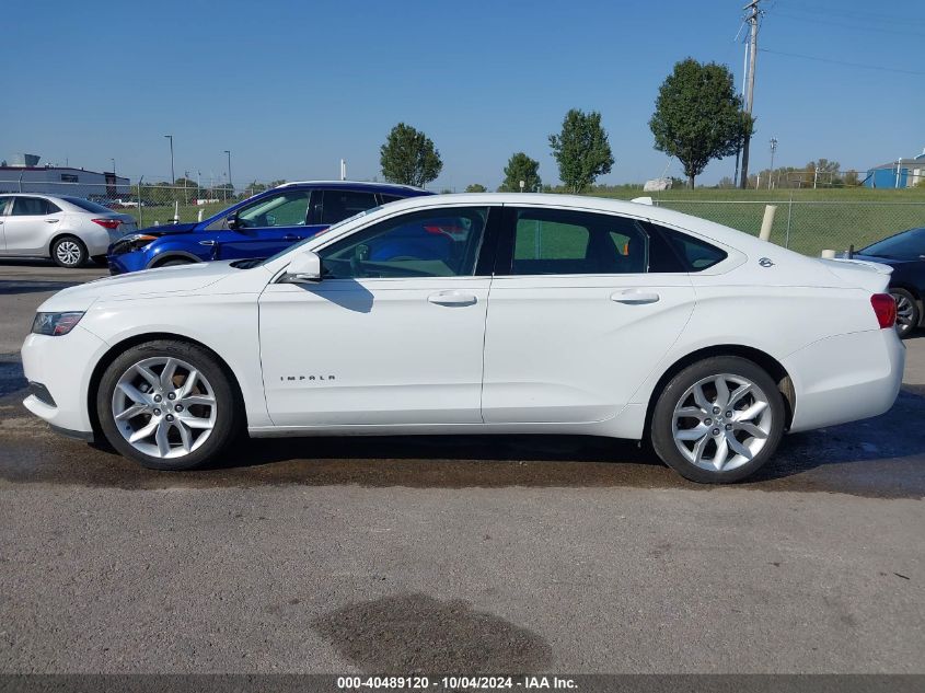 2014 Chevrolet Impala 2Lt VIN: 2G1125S32E9108371 Lot: 40489120