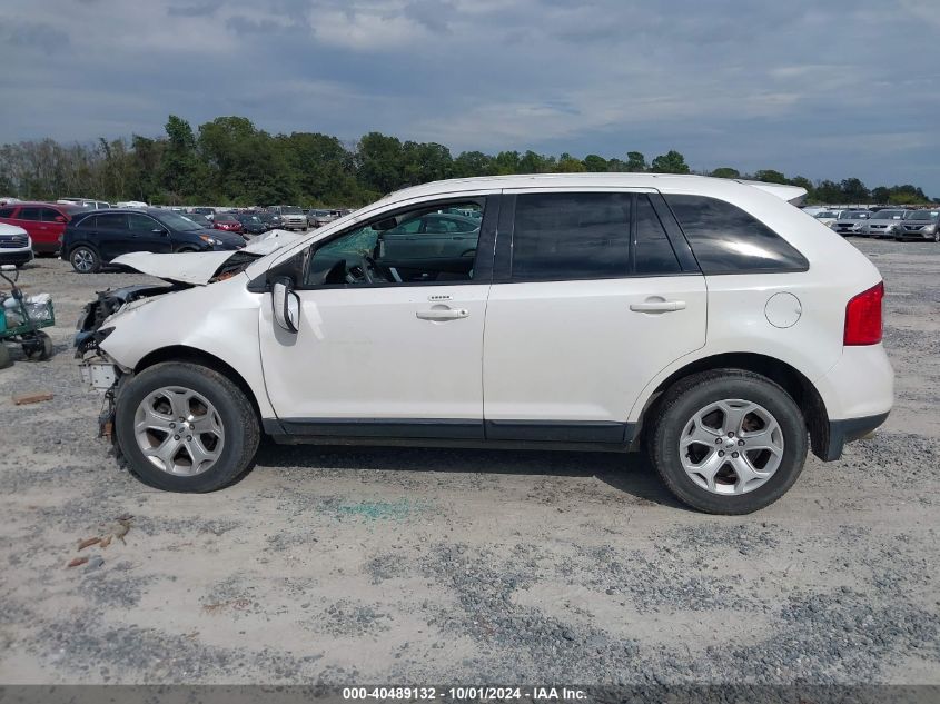 2013 Ford Edge Sel VIN: 2FMDK3JC0DBC20499 Lot: 40489132