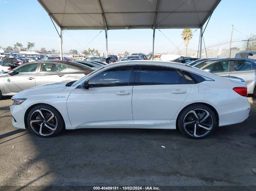 1HGCV3F24NA042487 2022 Honda Accord Hybrid Sport