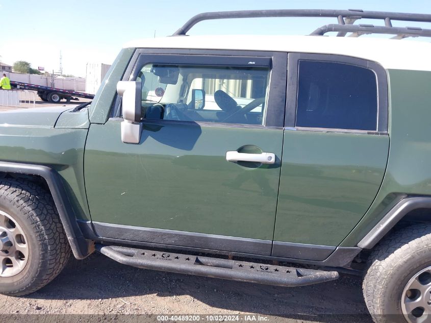 2013 Toyota Fj Cruiser VIN: JTEBU4BF9DK163337 Lot: 40489200