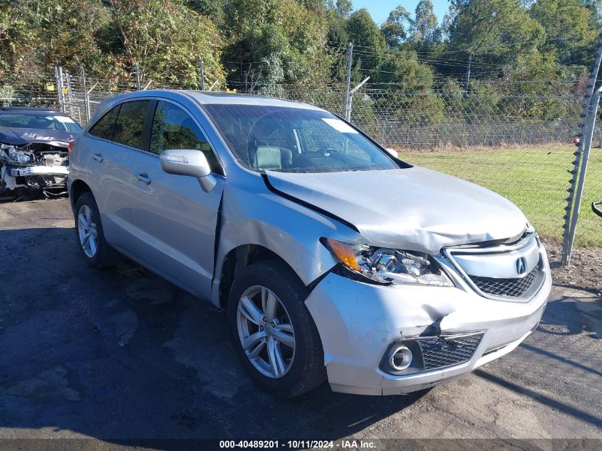 5J8TB3H54FL012489 2015 Acura Rdx Technology