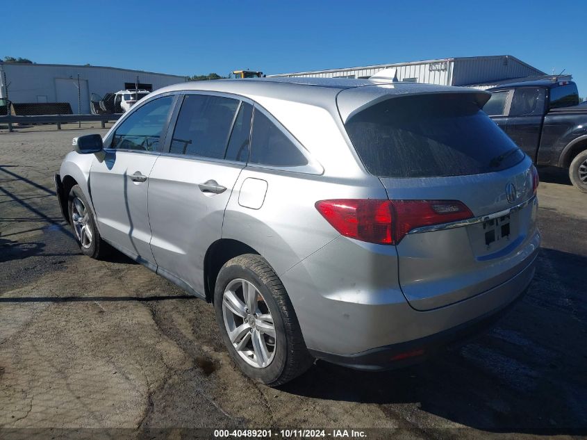 5J8TB3H54FL012489 2015 Acura Rdx Technology