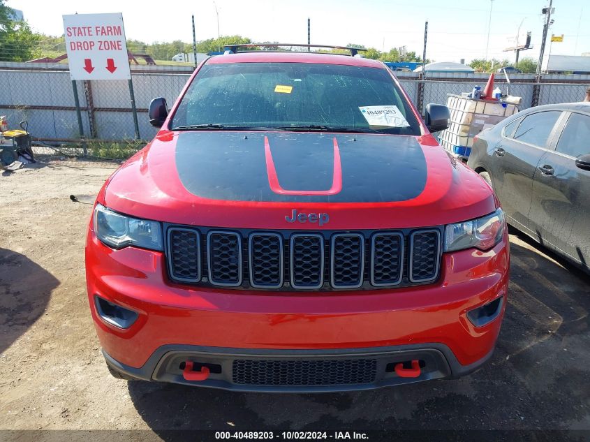 2018 Jeep Grand Cherokee Trailhawk 4X4 VIN: 1C4RJFLG5JC444569 Lot: 40489203