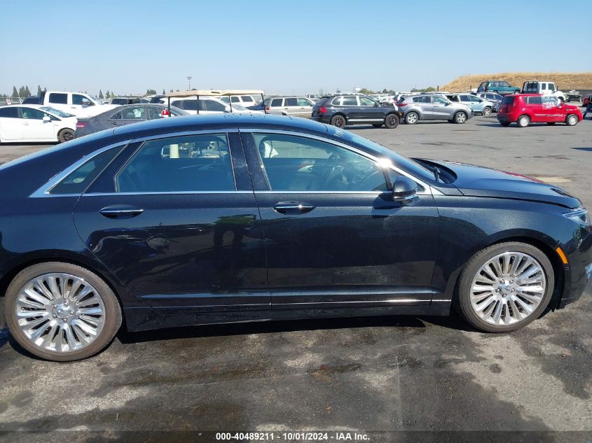 2013 Lincoln Mkz VIN: 3LN6L2G9XDR826244 Lot: 40489211