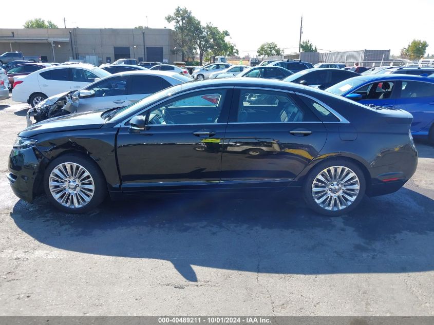 2013 Lincoln Mkz VIN: 3LN6L2G9XDR826244 Lot: 40489211