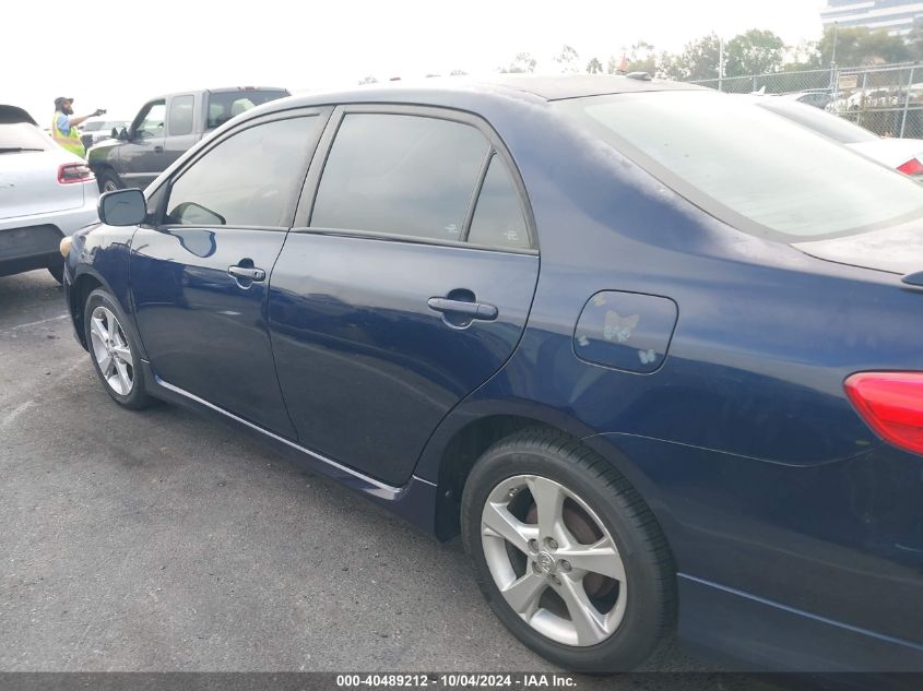 2011 Toyota Corolla S VIN: 2T1BU4EE6BC610681 Lot: 40489212