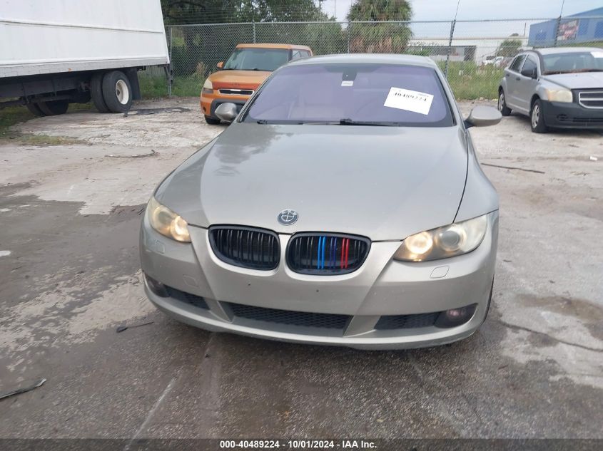 2007 BMW 328I I VIN: WBAWL13577PX13393 Lot: 40489224