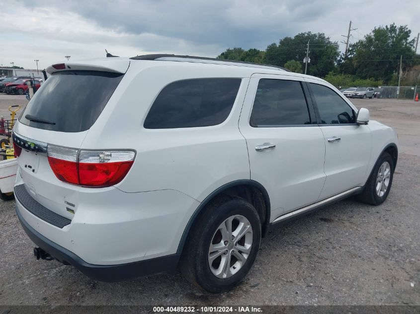 2013 Dodge Durango Crew VIN: 1C4RDHDG1DC659453 Lot: 40489232