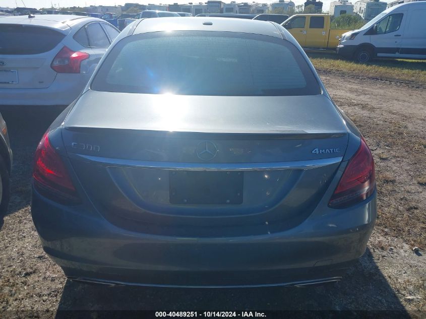 VIN 55SWF8EB7KU284196 2019 Mercedes-Benz C 300, 4Matic no.16