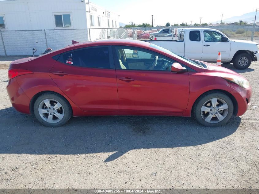 KMHDH4AE2DU699007 2013 Hyundai Elantra Gls