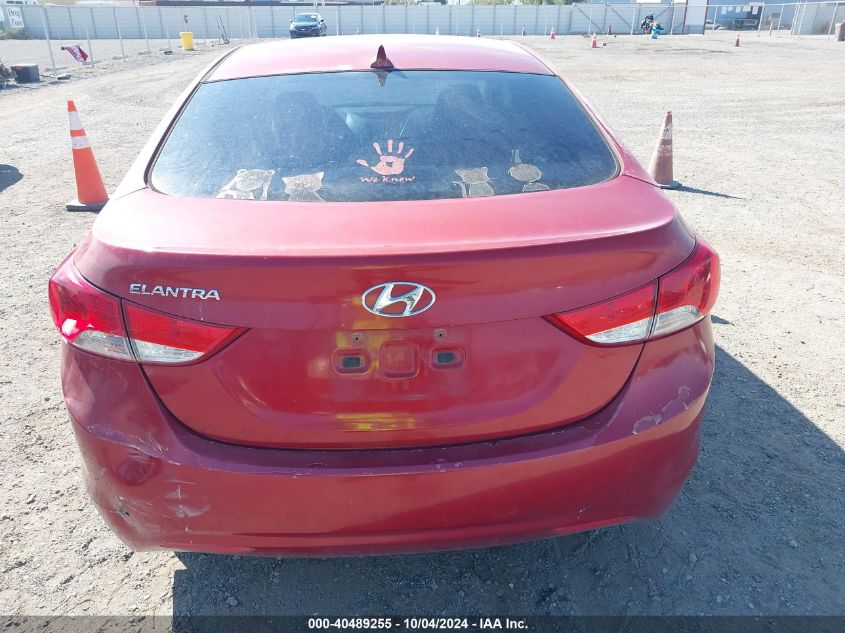 KMHDH4AE2DU699007 2013 Hyundai Elantra Gls