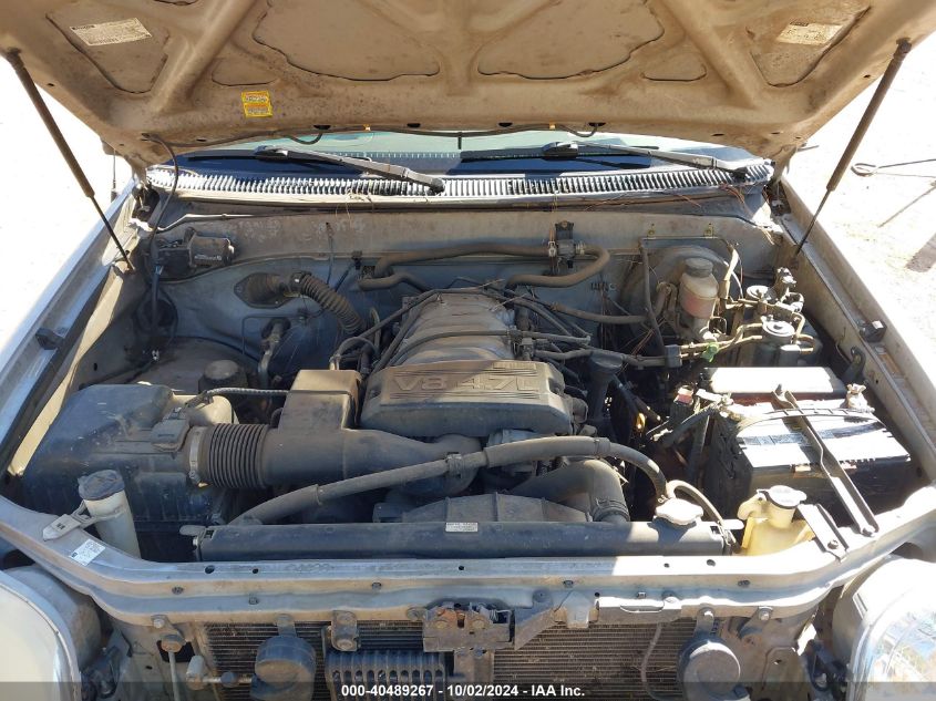 5TBRT34171S154411 2001 Toyota Tundra Sr5 V8