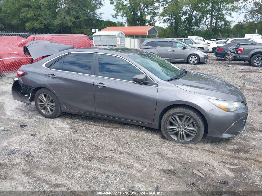 2016 Toyota Camry Se VIN: 4T1BF1FK9GU198663 Lot: 40489271