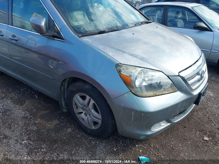 2006 Honda Odyssey Touring VIN: 5FNRL38816B110527 Lot: 40489274