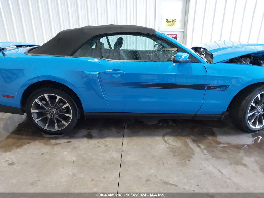 2011 Ford Mustang Gt Premium VIN: 1ZVBP8FF3B5168619 Lot: 40489295