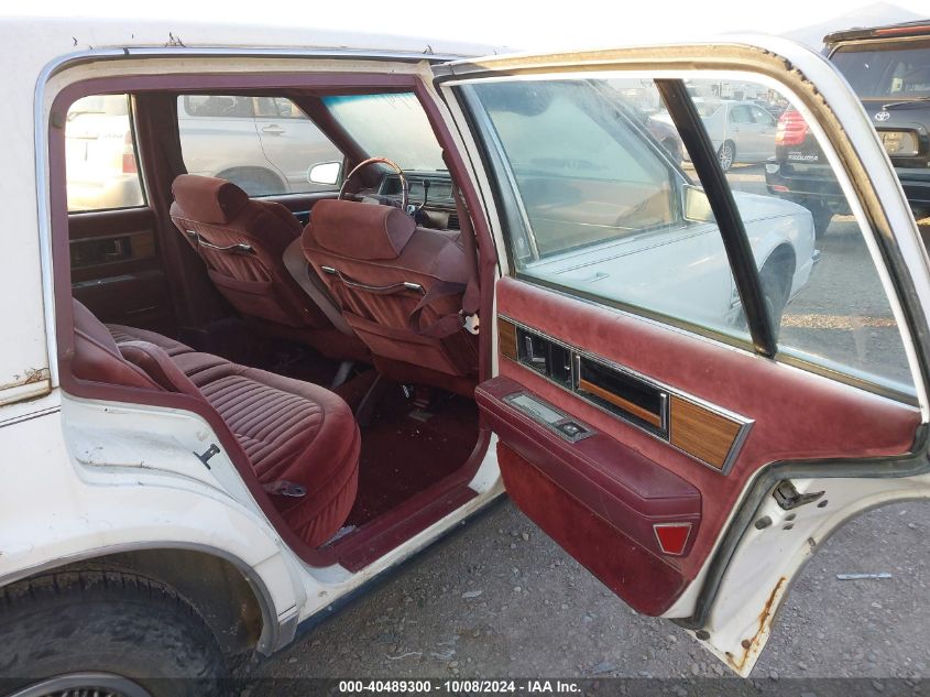 1985 Oldsmobile 98 Regency Brougham VIN: 1G3CW6934F1318184 Lot: 40489300