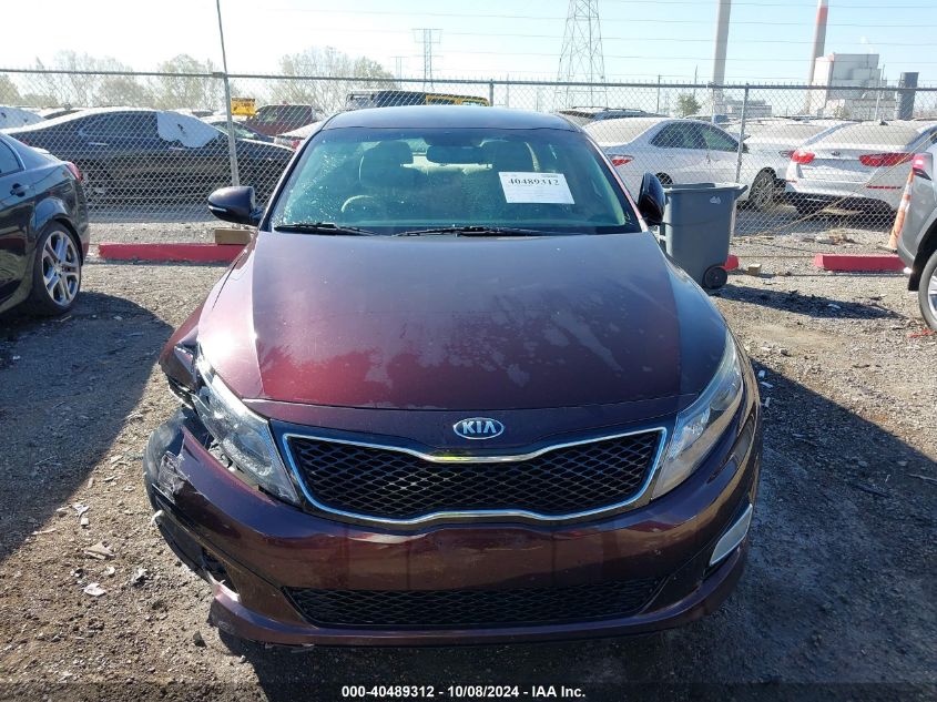 5XXGN4A77EG341176 2014 Kia Optima Ex