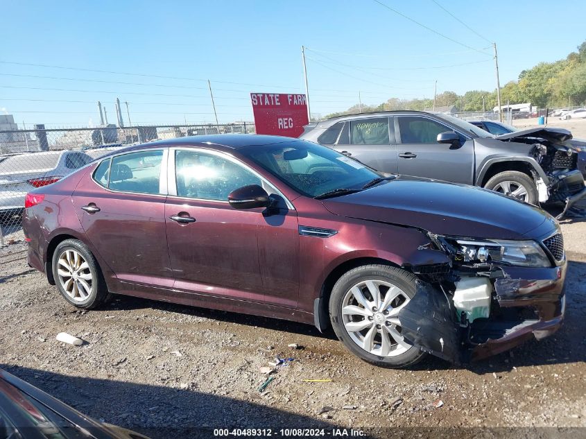 5XXGN4A77EG341176 2014 Kia Optima Ex