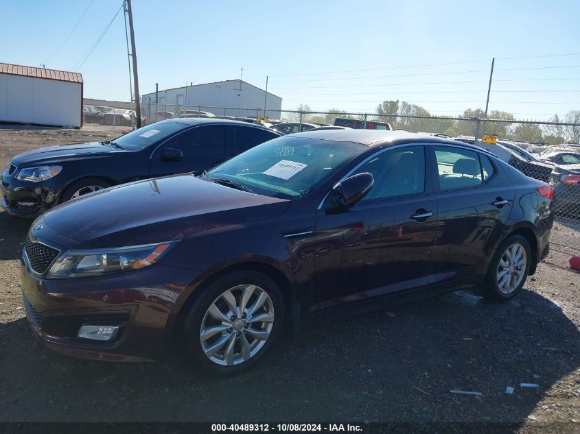 5XXGN4A77EG341176 2014 Kia Optima Ex