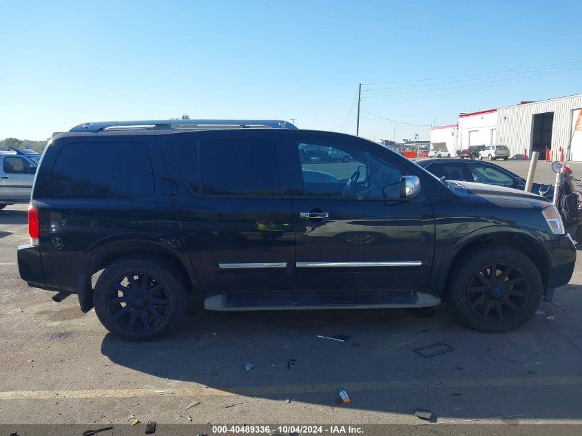 2012 Nissan Armada Sl VIN: 5N1BA0NC7CN600770 Lot: 40489336