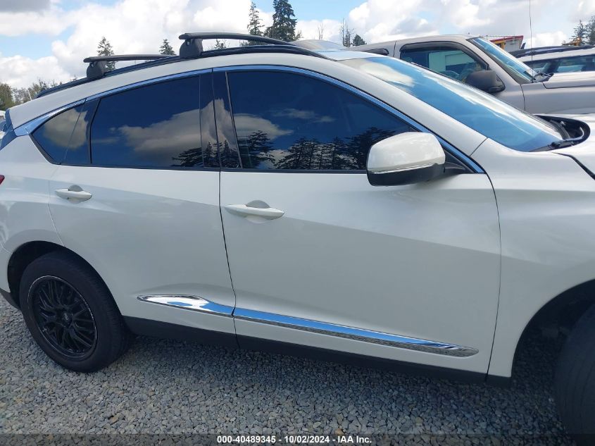 2019 Acura Rdx Standard VIN: 5J8TC2H38KL044555 Lot: 40489345