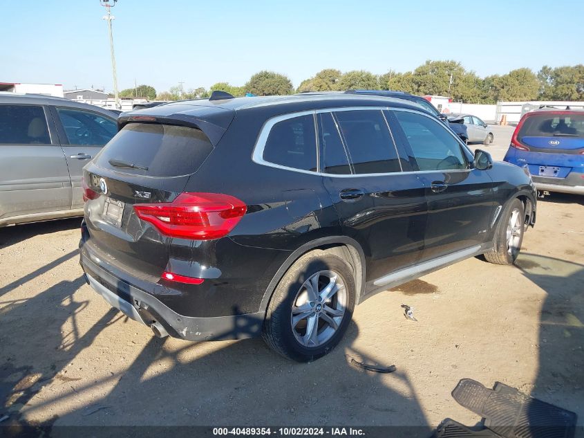 VIN 5UXTR9C51JLC68930 2018 BMW X3, Xdrive30I no.4