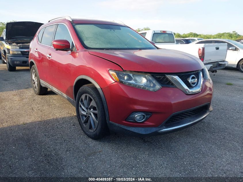 5N1AT2MT1GC748594 2016 NISSAN ROGUE - Image 1