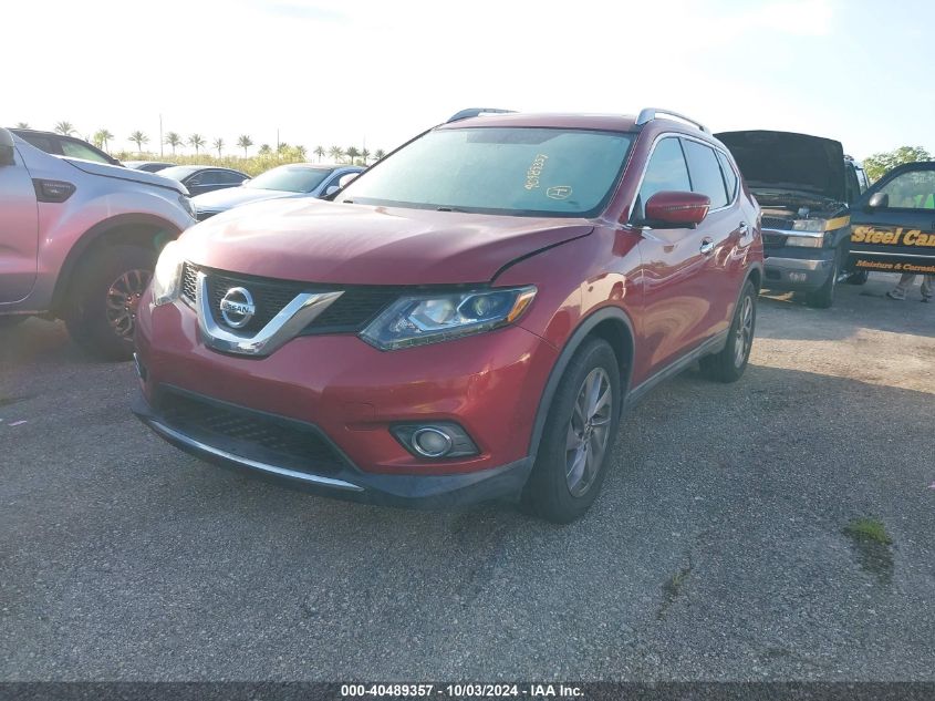 5N1AT2MT1GC748594 2016 NISSAN ROGUE - Image 2