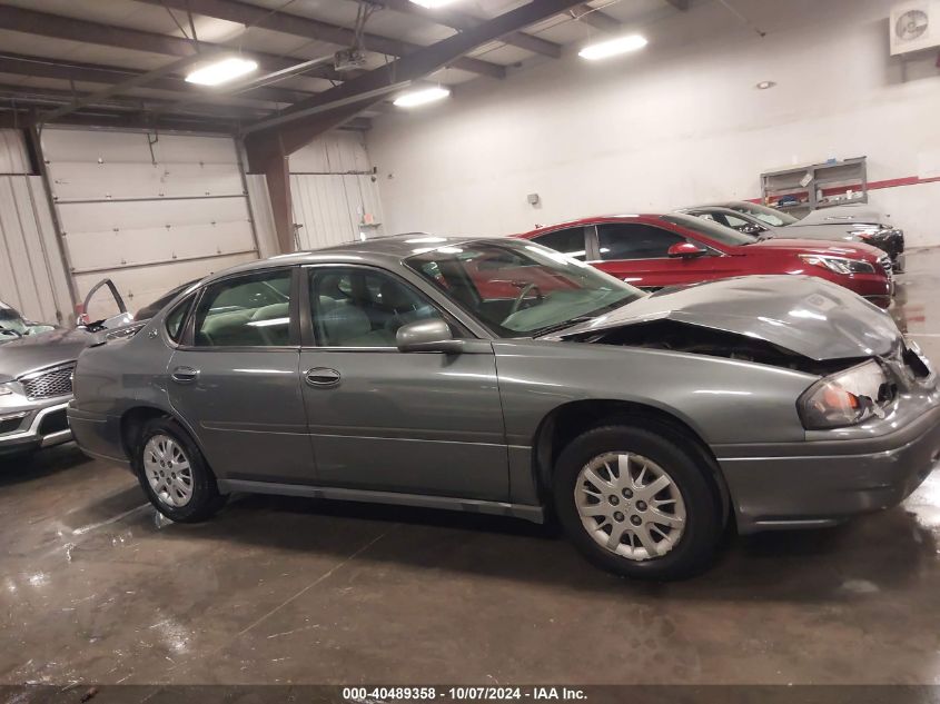 2005 Chevrolet Impala VIN: 2G1WF52EX59293295 Lot: 40489358