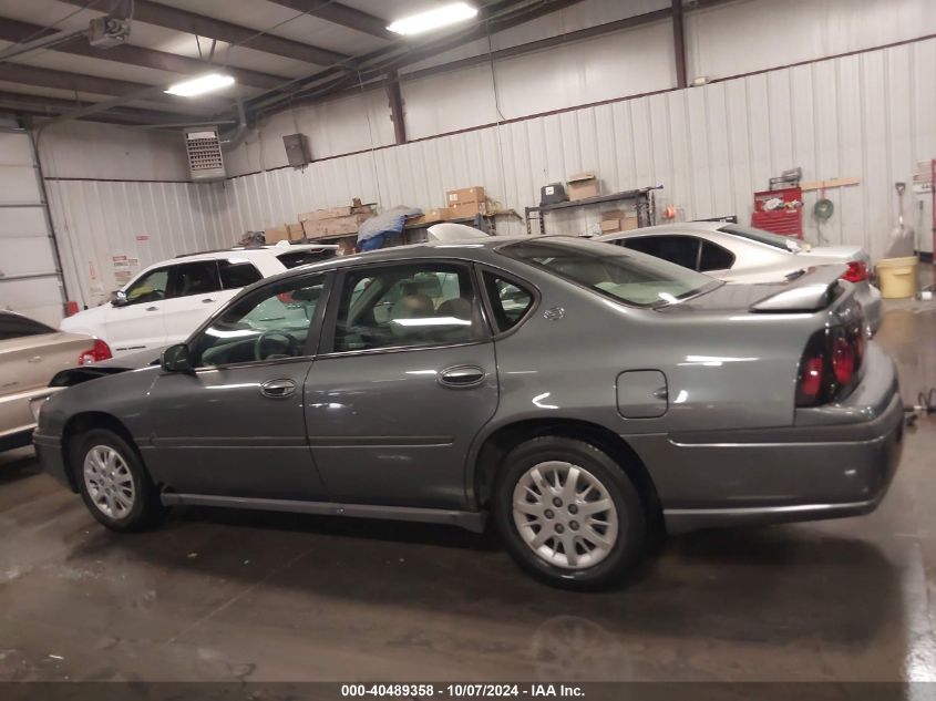 2005 Chevrolet Impala VIN: 2G1WF52EX59293295 Lot: 40489358