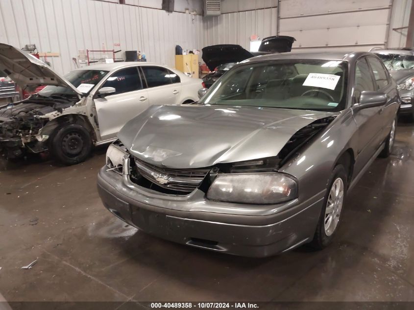 2005 Chevrolet Impala VIN: 2G1WF52EX59293295 Lot: 40489358