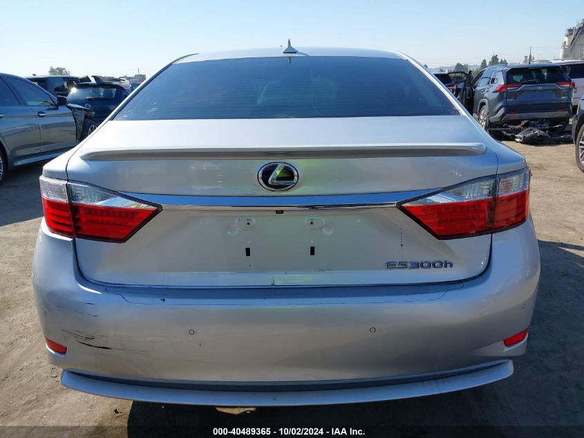 2013 Lexus Es 300H VIN: JTHBW1GG4D2006330 Lot: 40489365