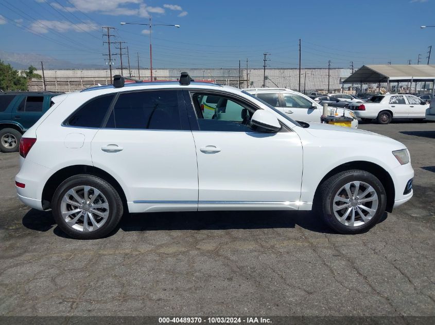 2013 Audi Q5 2.0T Premium VIN: WA1CFAFP6DA097950 Lot: 40489370