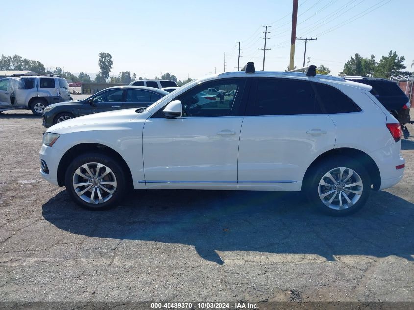 2013 Audi Q5 2.0T Premium VIN: WA1CFAFP6DA097950 Lot: 40489370