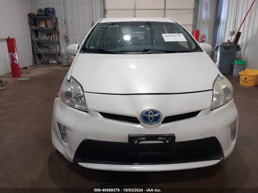 2014 Toyota Prius VIN: JTDKN3DU2E0381589 Lot: 40489379