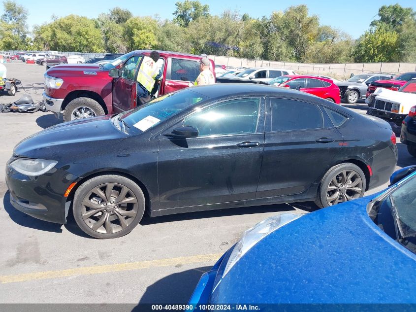 2017 Chrysler 200 200S Alloy Edition Awd VIN: 1C3CCCDG8HN501038 Lot: 40489390