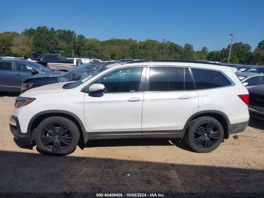 2021 Honda Pilot Awd Special Edition VIN: 5FNYF6H29MB012911 Lot: 40489405