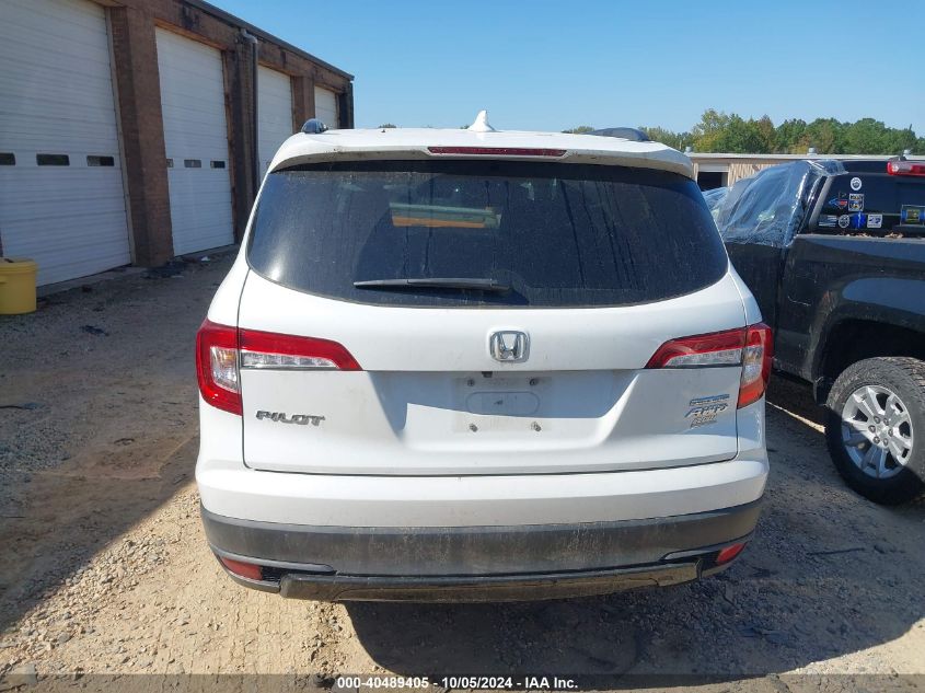 2021 Honda Pilot Awd Special Edition VIN: 5FNYF6H29MB012911 Lot: 40489405